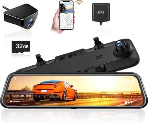 Caméra de recul sans fil Dashcam WOLFBOX-G840H
